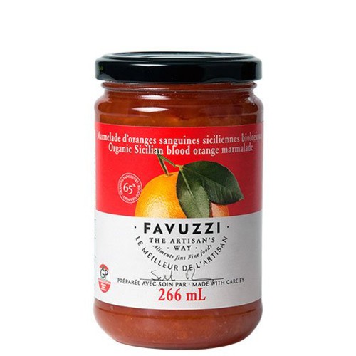 Favuzzi Organic Marmalade Blood Orange 266 ml