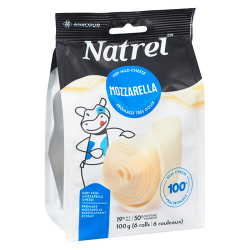 Natrel Cheese Mozzarella Rolls 100 g