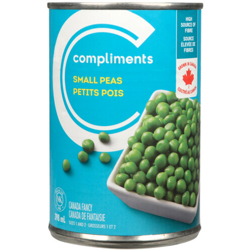 Compliments Peas Small 398 ml