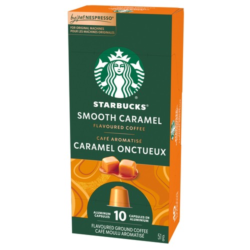 Starbuck Coffee Pods Smooth Caramel 10 Capsules 51 g