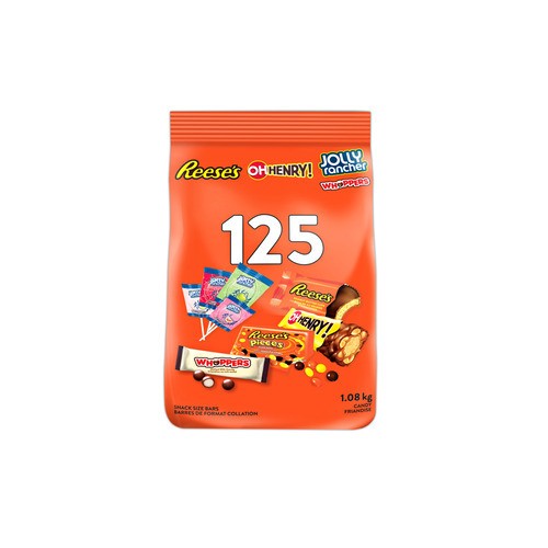 Hershey Assorted 125 Count Chocolate 1.08 kg