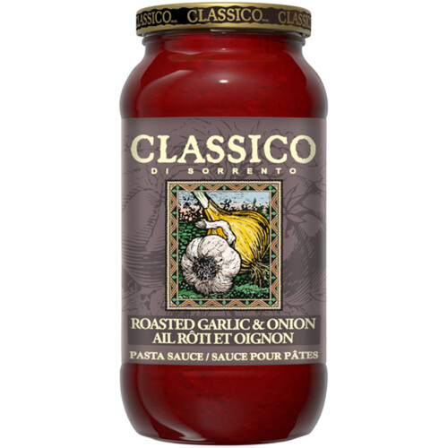 Classico Di Sorrento Pasta Sauce Roasted Garlic & Onion 600-650 ml