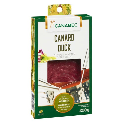 Gibiers Canabec Frozen Duck Chinese Fondue 200 g