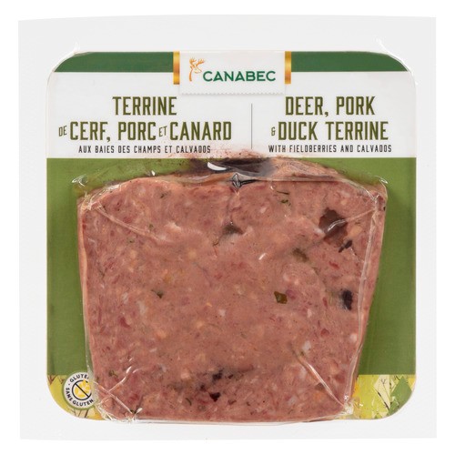 Gibiers Canabec Gluten-Free Deer Pork & Duck Terrine 90 g