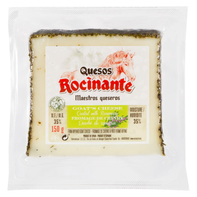 Rocinante Goat's Cheese Coated With Rosemary 150 g - Voilà Online ...