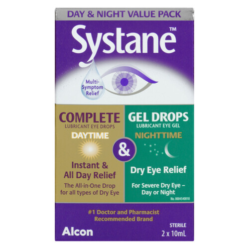Systane Eye Drops Day & Night 20 ml