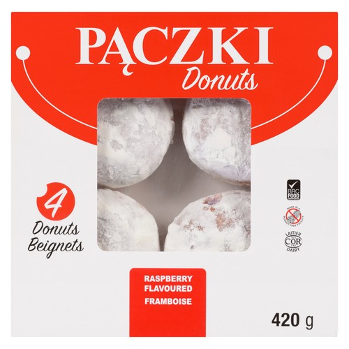 Paczki Raspberry Donuts 420 g (frozen)