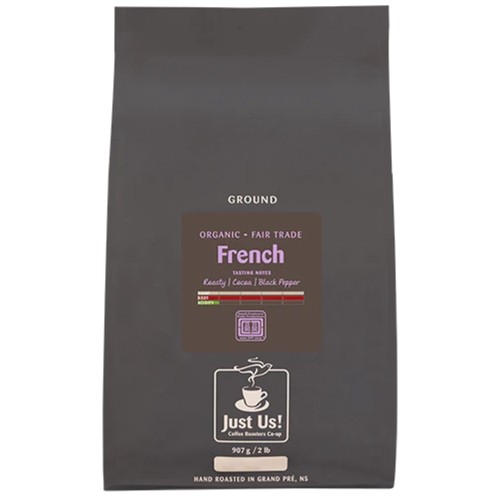 Just Us! Organic Ground Coffee French Roast 907 g