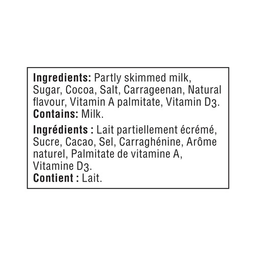 Lactantia 1% Milk Partly Skimmed Chocolate 473 ml (bottle)