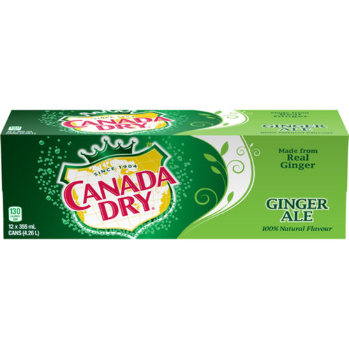 Canada Dry Ginger Ale 12 x 355 ml (cans)