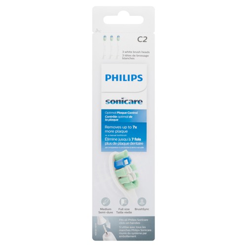 Philips Sonicare C2 White Brush Heads 3 Pack