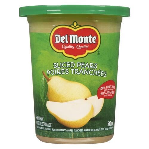 Del Monte Sliced Pears 540 ml