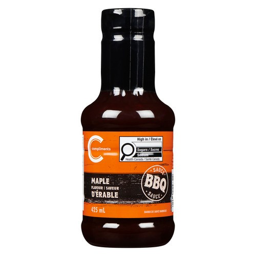 Compliments BBQ Sauce Maple Flavour 425 ml