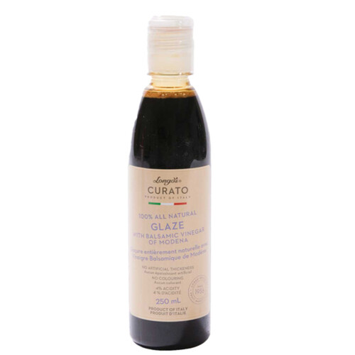 Longo's Curato Balsamic Glaze 100% All Natural 250 ml