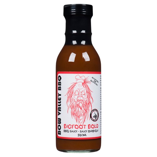 Bow Valley BBQ Inc Sauce Bigfoot Bold BBQ 350 ml