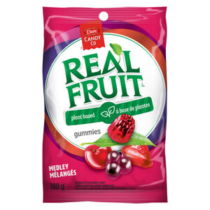 Dare Real Fruit Plant-Based Gummies Medley 180 g