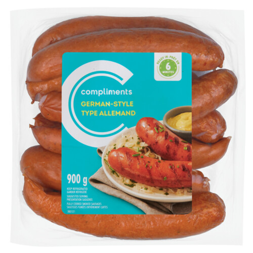 Compliments Sausage German-Style 900 g