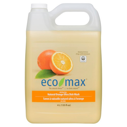 Eco Max Ultra Dish Wash Refill Natural Orange 4 L