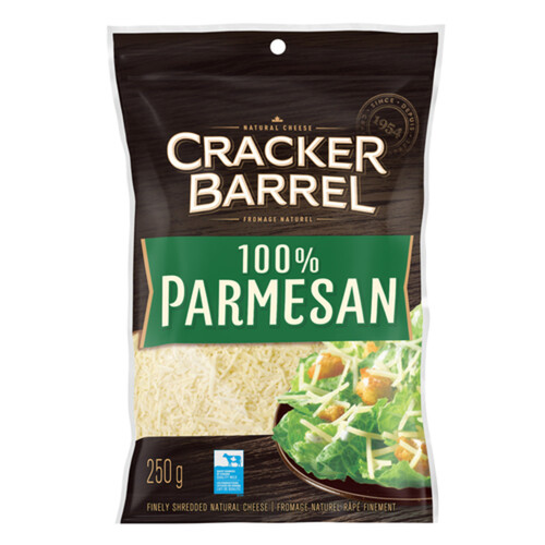 Cracker Barrel Shredded Cheese Parmesan 250 g