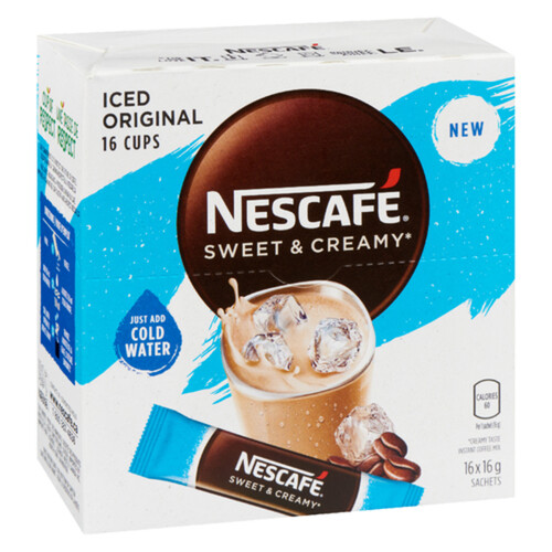 Nescafe Iced Coffee Sweet & Creamy 16 x 16 g