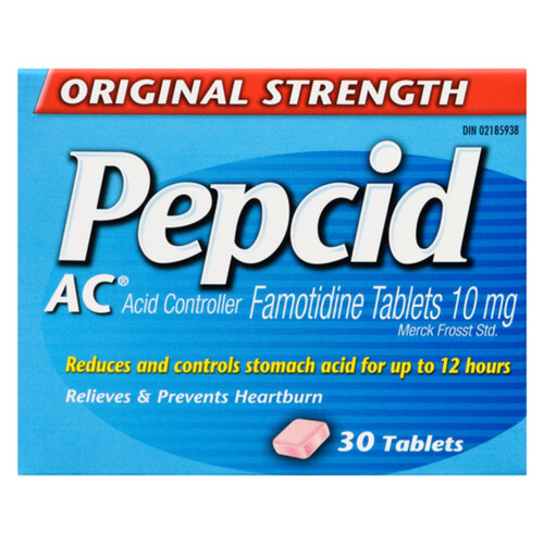 Pepcid Acid Control Easy To Swallow 30 Tablets 