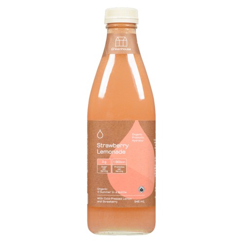 Greenhouse Organic Juice Strawberry Lemonade 946 ml (bottle)