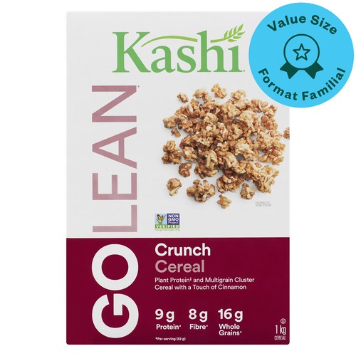 Kashi Go Lean Cereal Crunch Jumbo Value Size 1 kg
