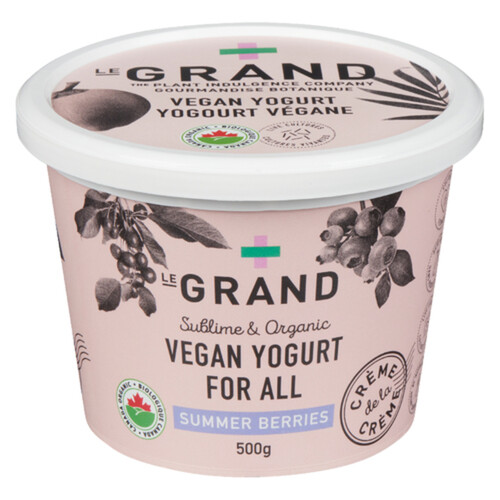 LeGrand Organic Vegan Yogurt Summer Berries 500 g