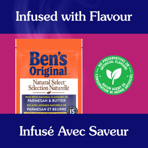 Ben's Original Natural Select Rice Parmesan & Butter Flavour 397 g