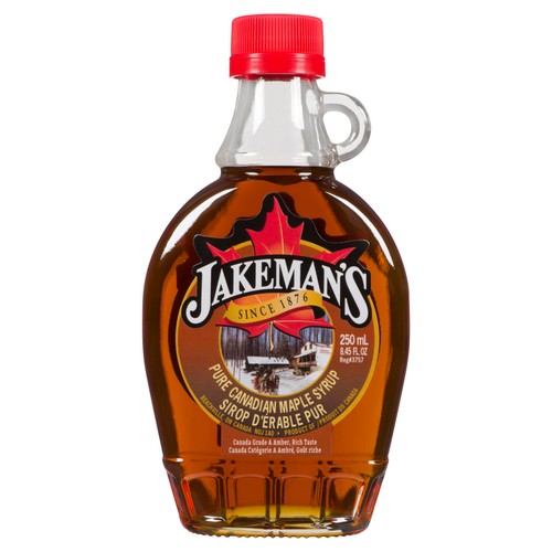 Jakeman's Maple Syrup Kent Glass Bottle 250 ml