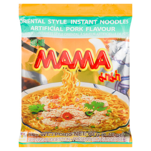 Mama Instant Noodles Oriental Style Pork 60 g