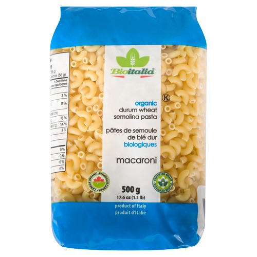 Bioitalia Organic Pasta Macaroni 500 g