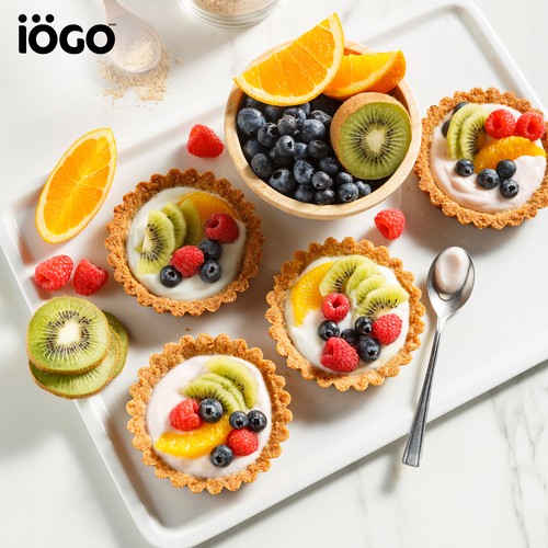 iÖGO 1% Yogurt Cups Creamy Tropical 16 x 100 g