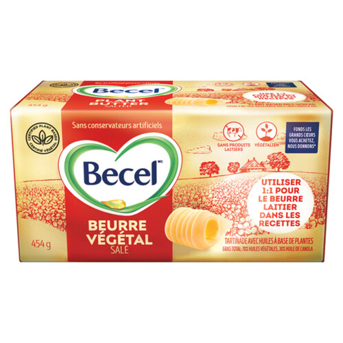Becel Plant Based Butter Salted 454 g