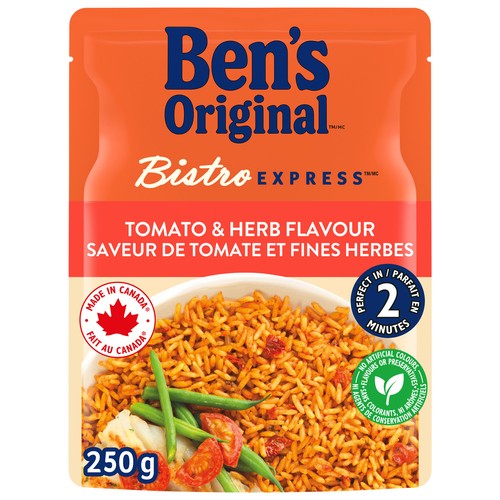 Ben's Original Bistro Express Rice Tomato & Herb Side Dish 250 g