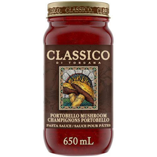 Classico Pasta Sauce Roasted Portobello Mushrooms 600-650 ml