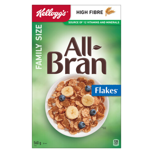 Kellogg's All Bran Cereal Flakes Original 560 g