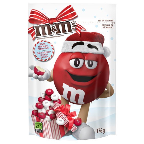 M&M Peppermint SUP White Chocolate 176 g