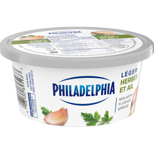 Philadelphia Cream Cheese Light Herb & Garlic 227 g Voilà Online