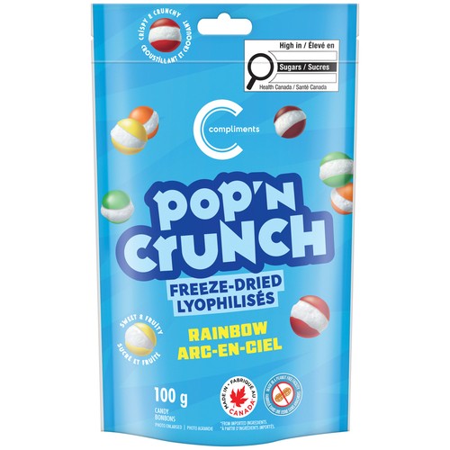 Compliments Candy Freeze Dried Rainbow 100 g