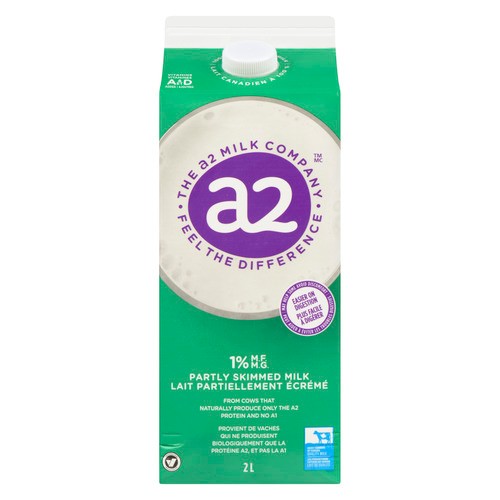 A2 Milk 1% Partly Skimmed Milk 2 L