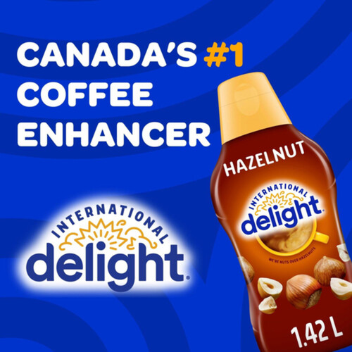 International Delight Coffee Creamer Classic Hazelnut 1.42 L