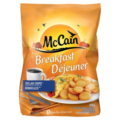 McCain Breakfast Dollar Chips 650 g (frozen)