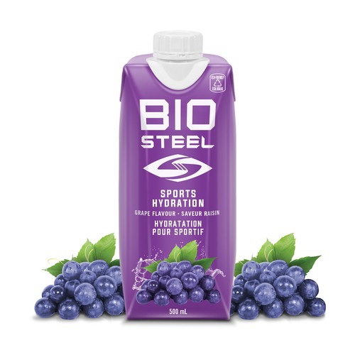 BioSteel Sports Drink Ready To Drink Grape 500 ml