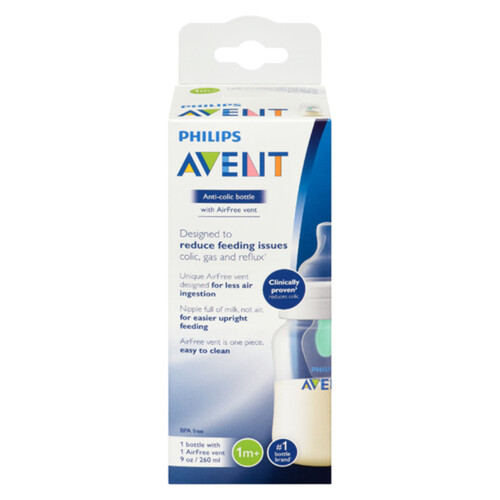 Philips Avent Bottle Anti Colic AirFree Vent 9 oz 