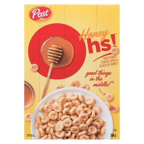 Post Honey Ohs! Cereal Honey 396 g