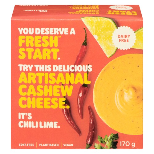 Fresh Start Dairy Free Cheese Chili Lime 170 g