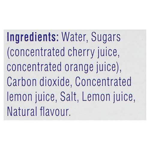 San Pellegrino CIAO! Flavoured Sparkling Water Cherry 6 x 330 ml (cans)