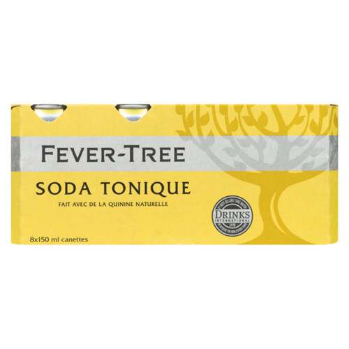 Fever-Tree Tonic Water Premium Indian 8 x 150 ml (cans)