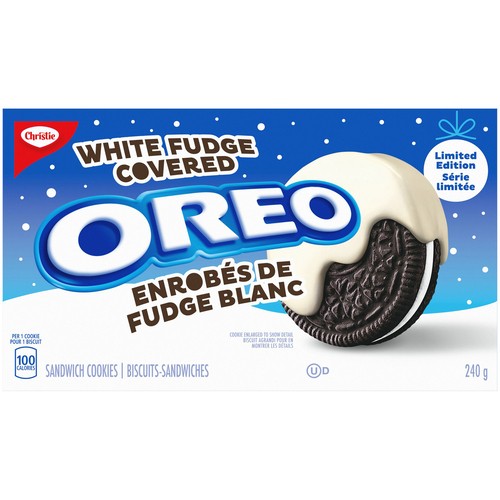 Oreo Cookies White Fudge Covered 240 g